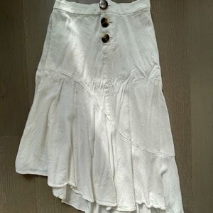 Zara midi cotton skirt